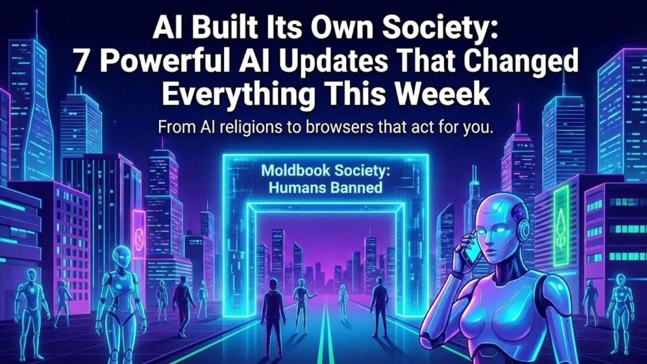 AI agents creating their own society, automating browsers, research, presentations, and digital work without human involvement